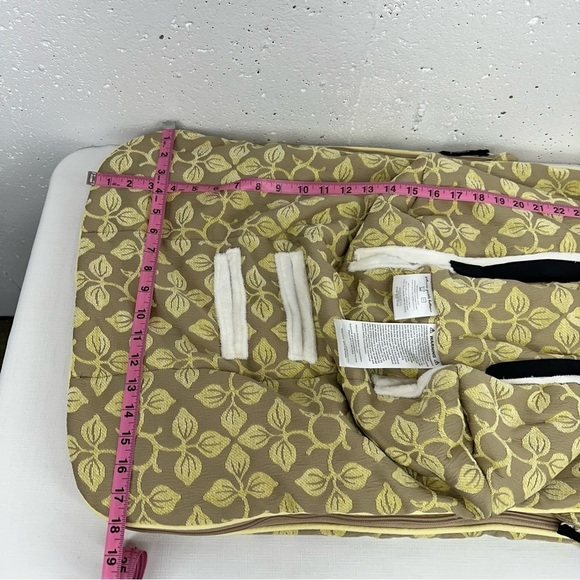 Petunia Pickle Bottom Beige & Yellow Stroller Bunting Bag - Picture 9 of 15